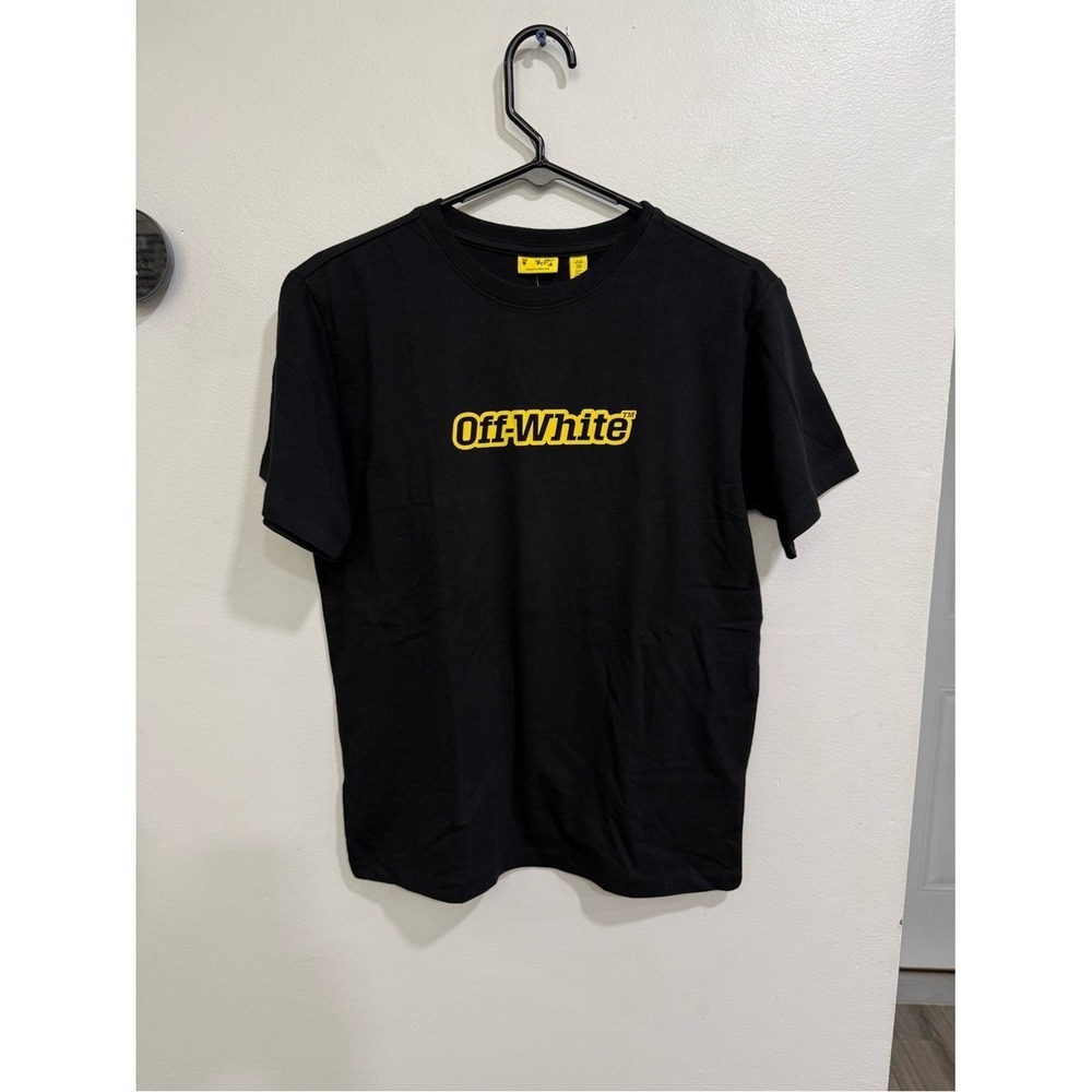 NWT Off-White Outlined Logo Graphic T-Shirt L (14)